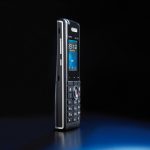 DECT 60 IP Handteil, mit Hintergrund