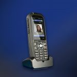 DECT 75 IP, mit Hintergrund