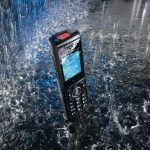 DECT 65 IP, mit Wasser Hintergrund